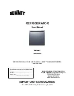 Summit FF22BDRSS User Manual preview