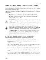 Preview for 4 page of sun country highway ev40 User Manual