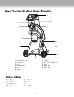 Preview for 6 page of Sun joe Chipper Joe CJ601E Operator'S Manual