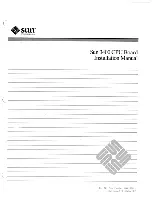 Preview for 2 page of Sun Microsystems 3400 Installation Manual