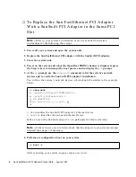 Preview for 6 page of Sun Microsystems Ethernet PCI Adapter Product Note