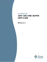 Preview for 1 page of Sun Microsystems eWay JDBC/ODBC Adapter User Manual