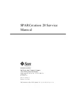 Sun Microsystems SPARCstation 20 Service Manual preview