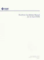 Sun Microsystems Sun-3/50M Hardware Installation Manual preview