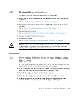 Preview for 49 page of Sun Microsystems Sun Fire X2100 M2 Service Manual