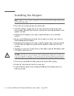 Preview for 20 page of Sun Microsystems Sun Quad User Manual