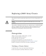 Preview for 5 page of Sun Microsystems Sun Storage J4400 Replacement Manual