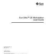 Sun Microsystems Sun Ultra 20 User Manual preview