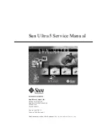 Sun Microsystems Ultra 5 Service Manual preview