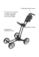 Preview for 2 page of Sun Mountain Micro Cart User Manual