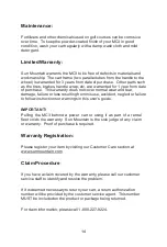 Preview for 15 page of Sun Mountain Micro Cart User Manual