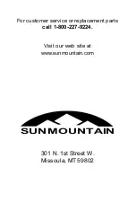 Preview for 16 page of Sun Mountain Micro Cart User Manual