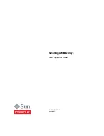 Sun Oracle Sun Storage 2500-M2 Arrays Site Preparation Manual preview