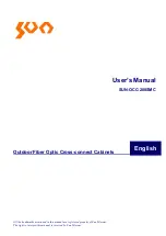 Sun Telecom SUN-OCC-288SMC User Manual preview