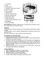 Preview for 2 page of Sunbeam 89019 Operating Instructions Manual