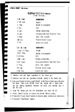 Preview for 61 page of Sunbeam EXPRESSBAKE User Manual