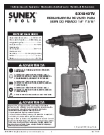 Preview for 6 page of Sunex SX1819TV Operating Instructions Manual