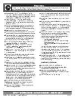 Preview for 2 page of Sunex SX280 Operating Instructions