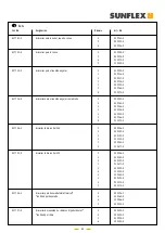 Preview for 42 page of SUNFLEX SF125 Assembly Instructions Manual