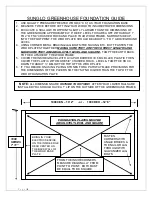 Preview for 4 page of Sunglo Greenhouses Enthusiast Greenhouse Foundation 1000C Manual