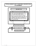 Preview for 5 page of Sunglo Greenhouses Enthusiast Greenhouse Foundation 1000C Manual