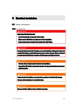 Preview for 35 page of Sungrow MVS6250 Transportation And Installation Manual