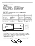 Preview for 14 page of Sunheat PHTR-LED Owner'S Manual