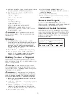 Preview for 14 page of sunjoe 24V-X2-BVM143-LTE Operator'S Manual