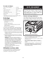 Preview for 55 page of sunjoe iON100V-21LM Operator'S Manual