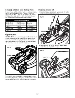 Preview for 12 page of sunjoe iON16LM Operator'S Manual