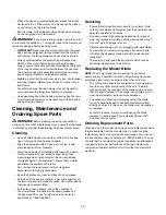 Preview for 14 page of sunjoe iON16LM Operator'S Manual