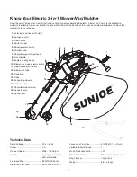 Preview for 7 page of sunjoe SBJ702E-RM Operator'S Manual