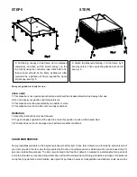 Preview for 4 page of Sunjoy L-GZ098PST-1 Assembly Instructions