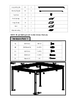 Preview for 3 page of Sunjoy L-GZ399PAL-B Assembly Instructions Manual