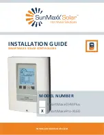 SunMaxx Solar SmartMaxx-Pro-XL6D Installation Manual preview