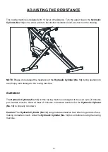 Preview for 11 page of Sunny Health & Fitness SF-A020052 User Manual