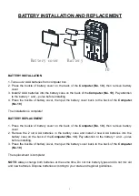 Preview for 9 page of Sunny Health & Fitness SF-B1970 User Manual