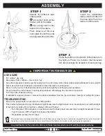 Preview for 2 page of Sunnydaze Decor IJF-532 Instruction Manual