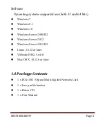 Preview for 5 page of SUNRICH TECHNOLOGY N-480 User Manual