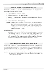 Preview for 2 page of Sunrise Medical Jay Focus Point Owner'S Manual