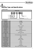 Preview for 10 page of SunStar SJS/A-BA2 User Manual