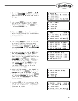 Preview for 39 page of SunStar SPS/A-3020 5030 SERIES User Manual