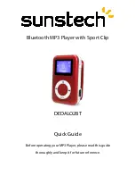 Sunstech DEDALO2BT Quick Manual preview