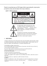 Preview for 3 page of Sunstech DVPMX114 Manual