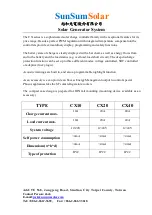 Preview for 6 page of SunSumSolar SPM45-P Manual