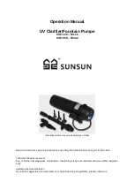 Preview for 1 page of SunSun 50116 Operation Manual