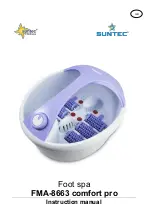 Preview for 7 page of Suntec Wellness FMA-8663 comfort pro Instruction Manual