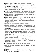 Preview for 9 page of Suntec Wellness Klimatronic Heat Patio Halogen 1500 LED Instruction Manual