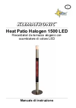 Preview for 24 page of Suntec Wellness Klimatronic Heat Patio Halogen 1500 LED Instruction Manual