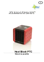 Preview for 38 page of Suntec Wellness KLIMATRONIC PTC User Manual